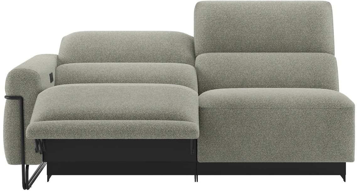 XOOON - Creazzo - Sofas - 3-Sitzer Armlehne links - elektrisches Relaxsystem links - 2 Motoren