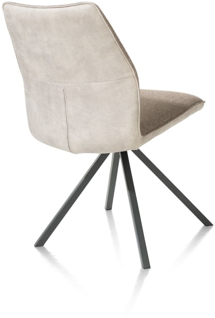 XOOON - Franky - Stuhl - festes Metallgestell