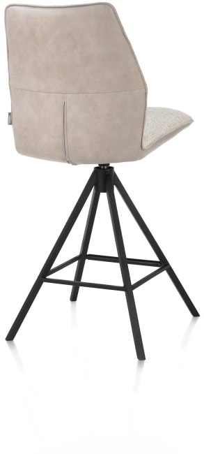 XOOON - Franky - Tresenstuhl - drehbares Metallgestell