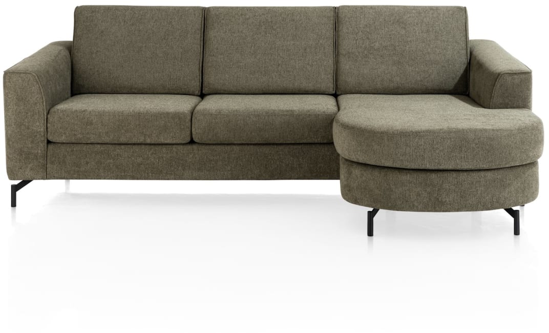 H&H - Anaba - Canapés - 3-places incluant méridienne droite