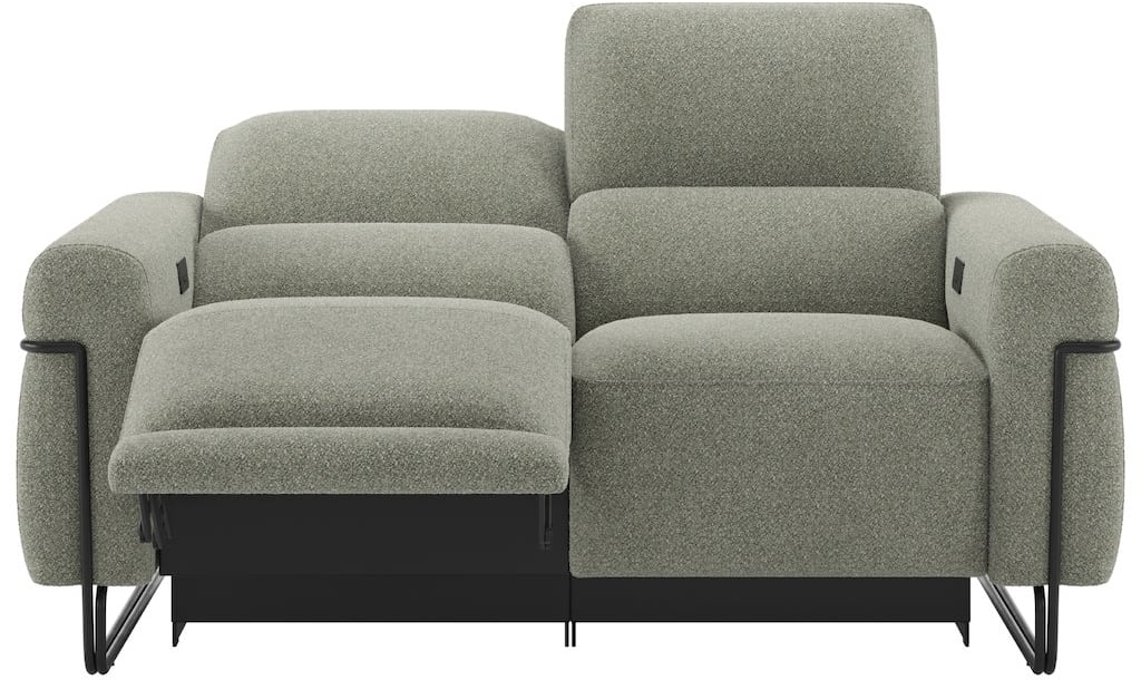 XOOON - Creazzo - Sofas - 2-Sitzer - elektrisch verstellbar - 4 Motoren - Designfuß