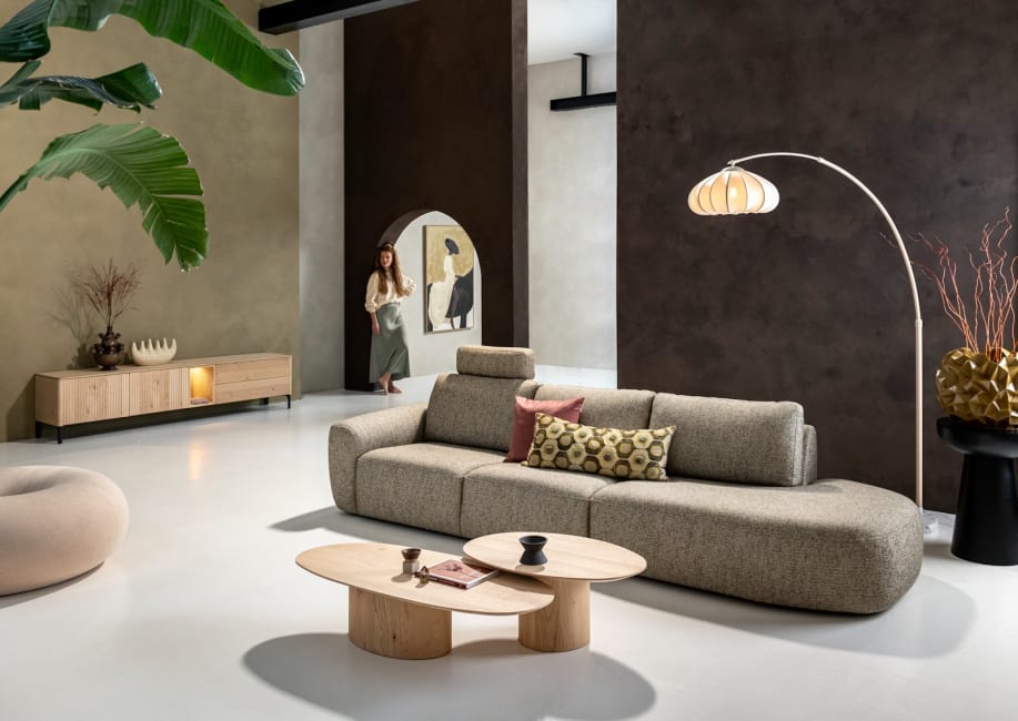 XOOON - Merano - Sofas - 2.5-Sitzer - Armlehne links