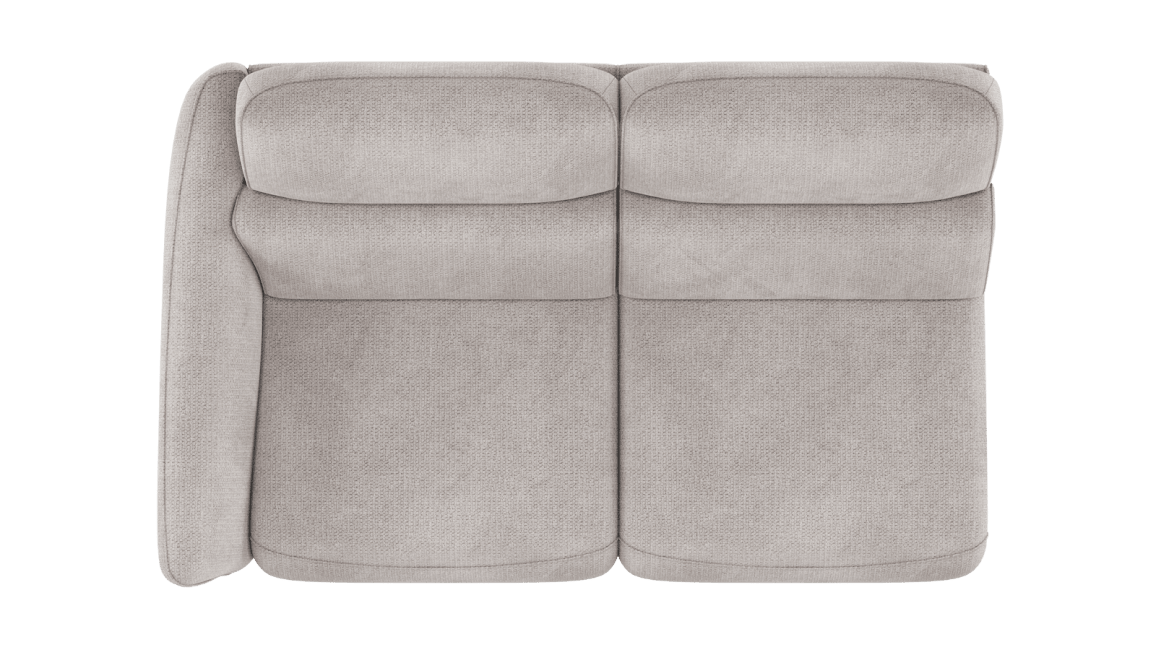 H&H - Maelys - Canapés - 2.5-places accoudoir gauche - fixe