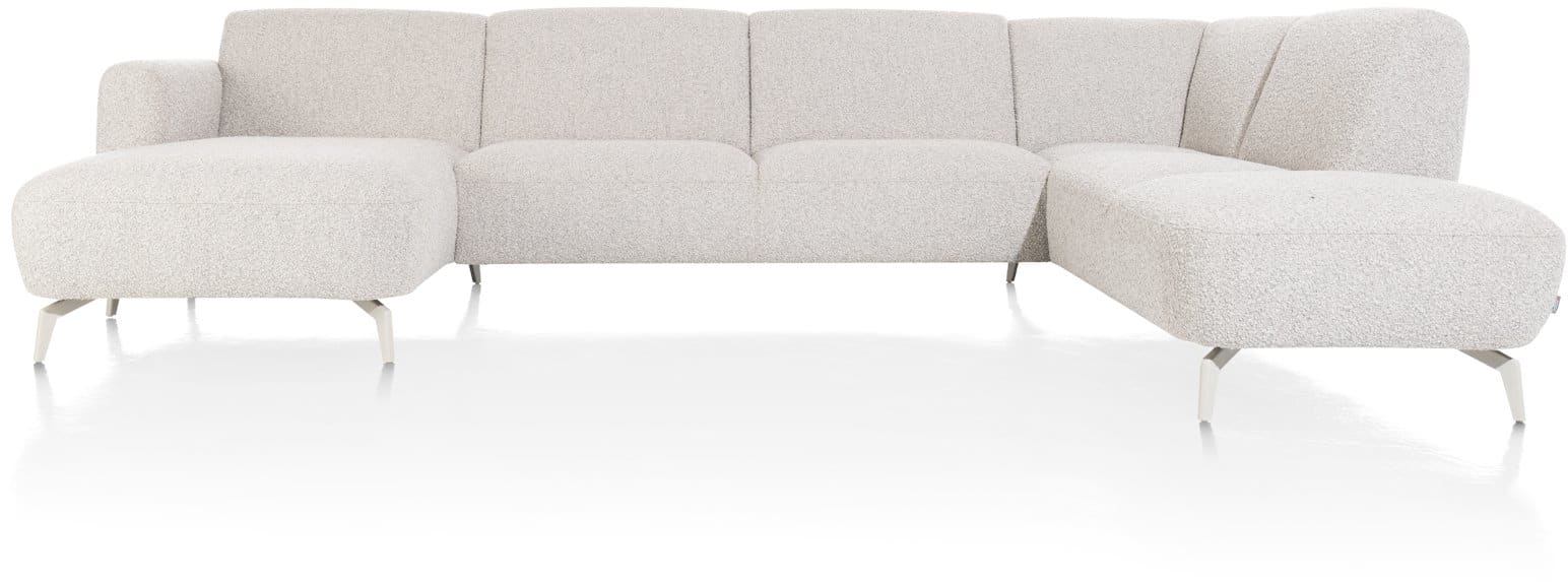 XOOON - Twist - Sofas - Longchair links - 2,5 Sitzer ohne Armlehnen - Ottomane rechts