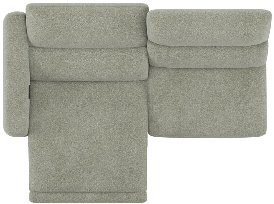 XOOON - Creazzo - Sofas - 3.5-Sitzer Armlehne links - elektrisches Relaxsystem links - 2 Motoren