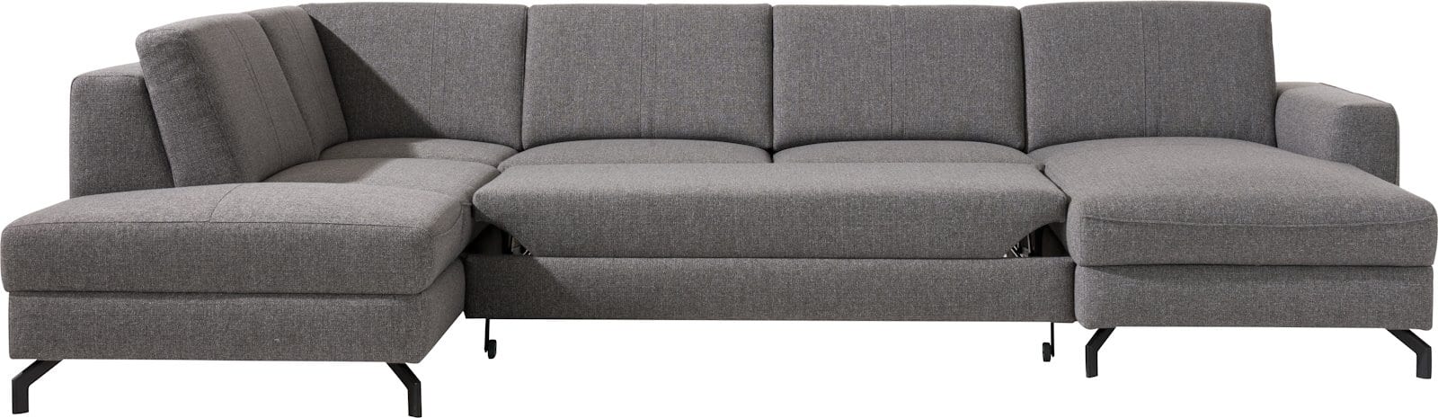 Happy@Home - Kingston - Banken - Ottomane links - 2,5 zits zonder arm - longchair rechts