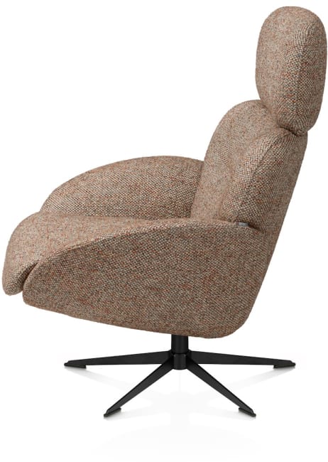 XOOON - Stresa - fauteuil poot matt black