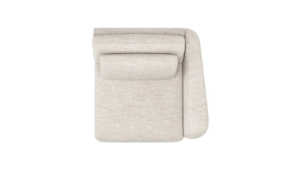 H&H - Burdigala - Canapés - 1-place - accoudoir droit