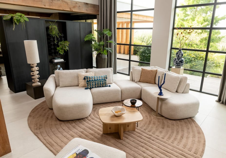 H&H - Burdigala - Canapés - pouf / élément intermédiaire