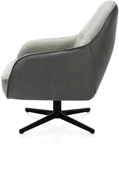 XOOON - Oviedo - Skandinavisches Design - Sessel mit niedriege Rücken