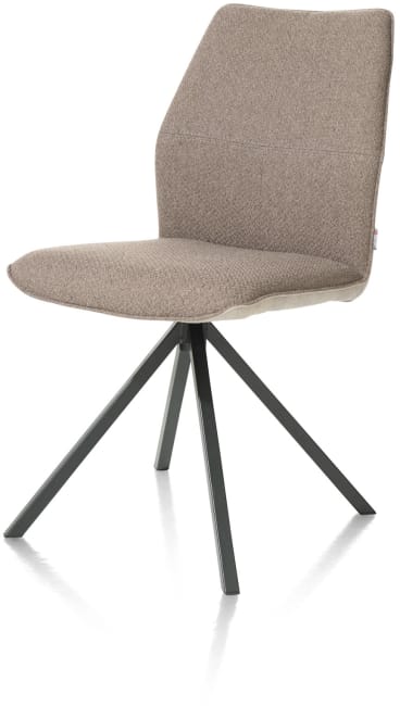 XOOON - Franky - Stuhl - festes Metallgestell