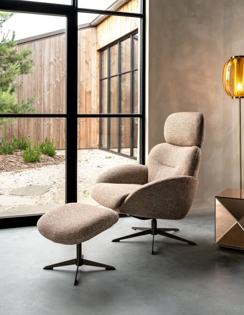 XOOON - Stresa - relaxfauteuil met draaifunctie, Selected Choices