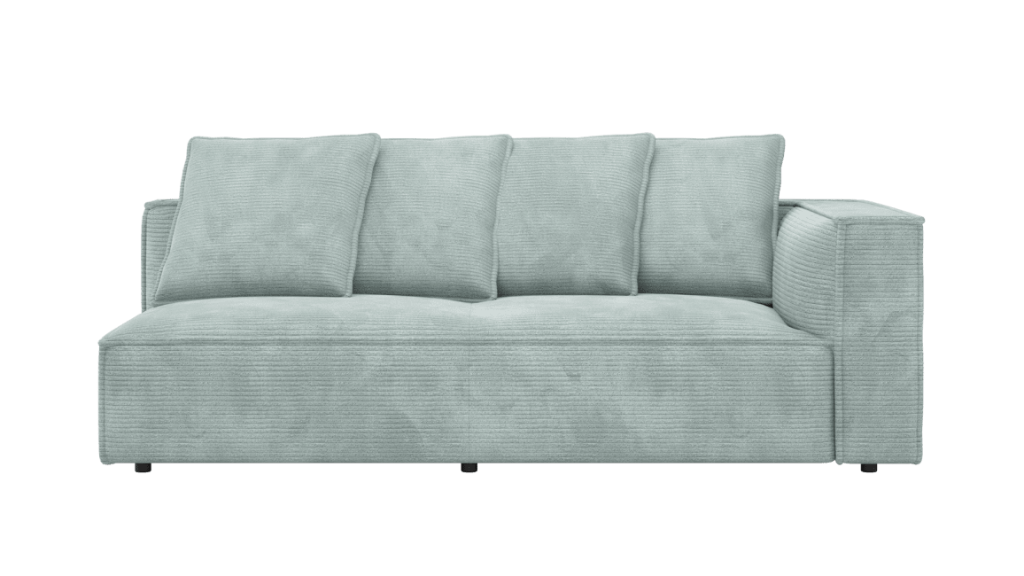 H&H - Rochester - Canapés - 3-places accoudoir droit