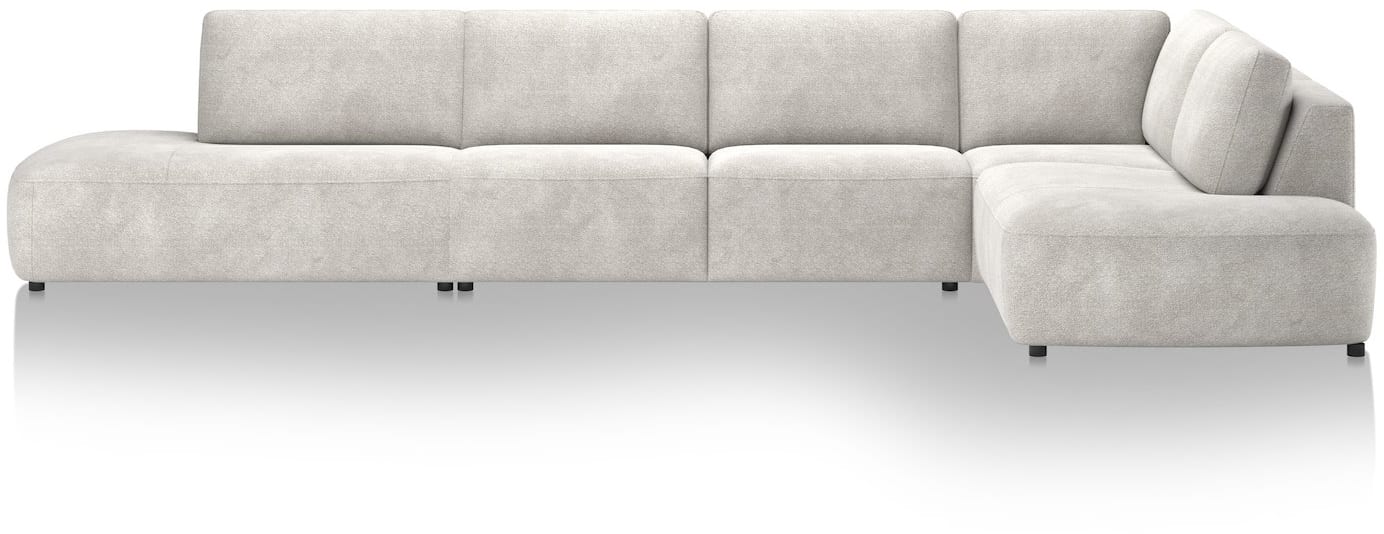 H&H - Venise - Canapés - Ottomane petite gauche - 2,5 places sans accoudoirs - ottomane grand droit