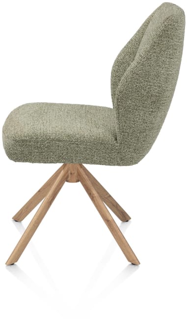 XOOON - Baya - Stuhl - drehbar + relax - naturel - Taschenfederkern - selected choices