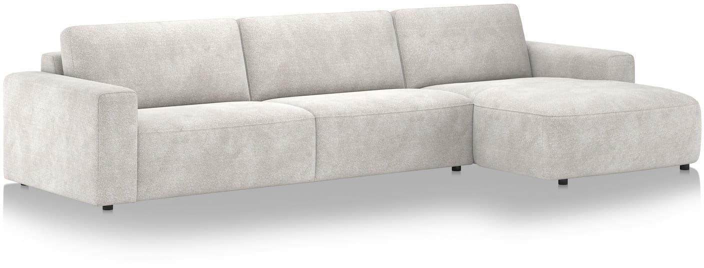 H&H - Venise - Canapés - 4 places accoudoir gauche - meridienne droit