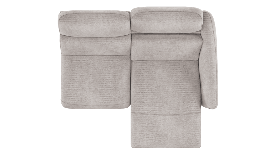 H&H - Maelys - Canapés - 2.5-place accoudoir droit - réglable électrique - 1 x 2 moteurs