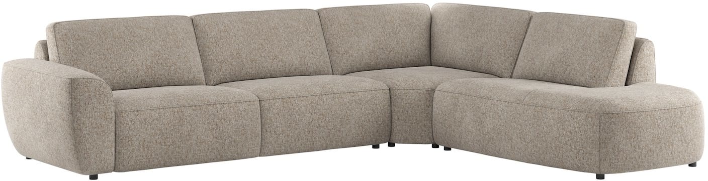 XOOON - Merano - Sofas - 3 Sitzer Armlehne links - Eckteil - Ottomane klein rechts