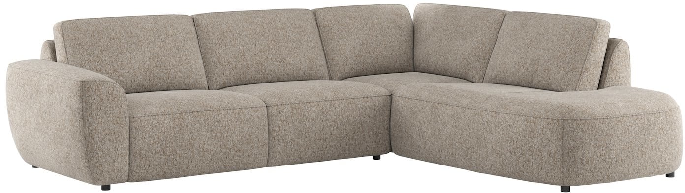 XOOON - Merano - Sofas - 2,5 Sitzer links - Ottomane gross rechts