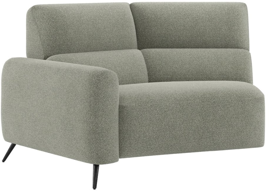 XOOON - Creazzo - Sofas - 1-Sitzer 45° - Armlehne links - Fest - Standardfuß