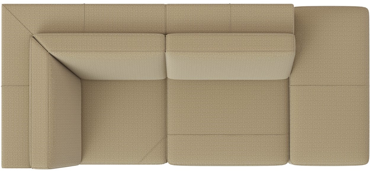 XOOON - Denver - Minimalistisches Design - Sofas - Ottomane gross rechts