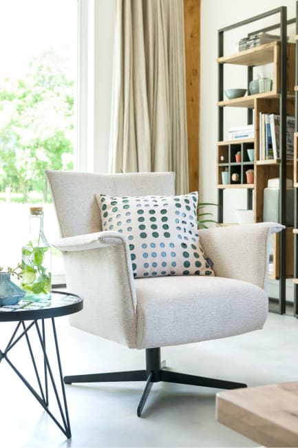 H&H - Neptune - Moderne - fauteuil - dos bas