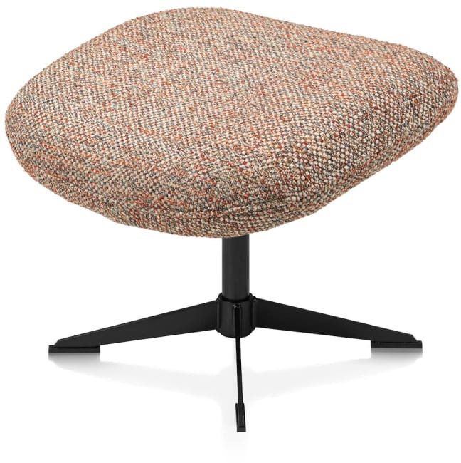 XOOON - Stresa - poef/hocker poot matt black