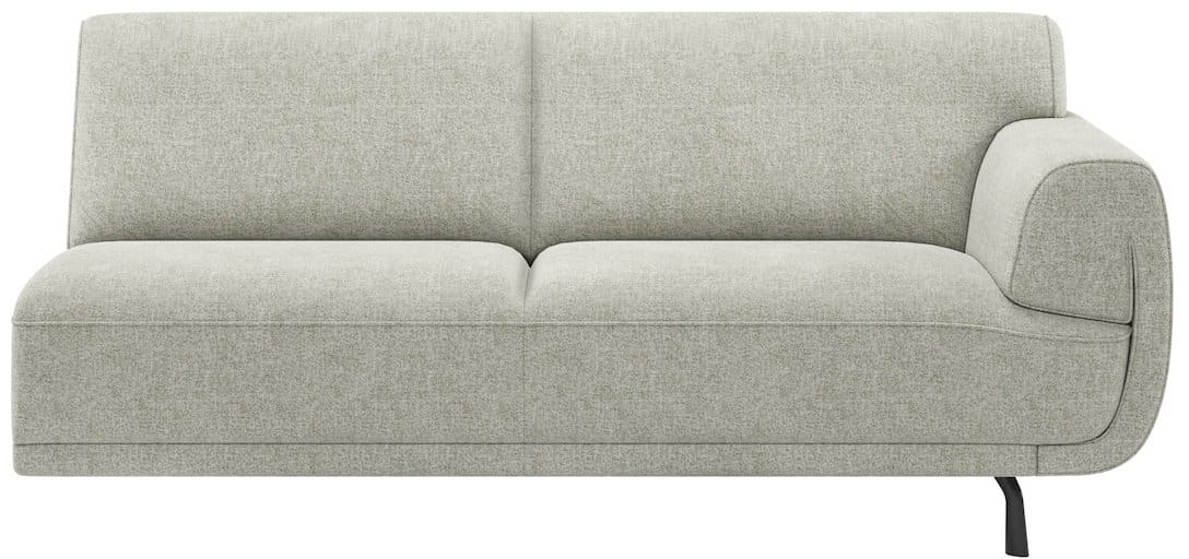 XOOON - Belem - Sofas - 2.5-Sitzer Armlehne rechts - niedrig