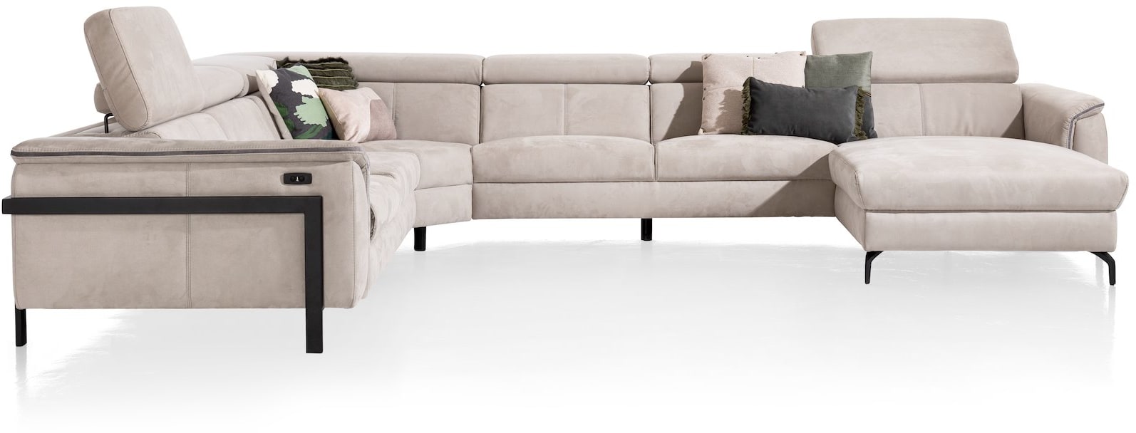 H&H - Bangkok - Moderne - Canapés - pouf grand - 80 x 60 cm