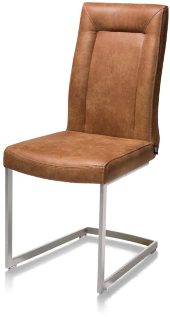 H&H - Alexane - Moderne - chaise - pied traineau inox carre