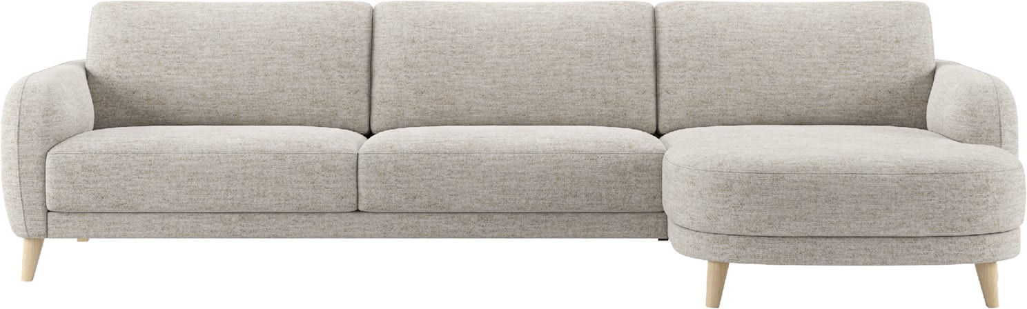 XOOON - Manciano - Sofas - 3 Sitzer Armlehne links - Longchair rechts