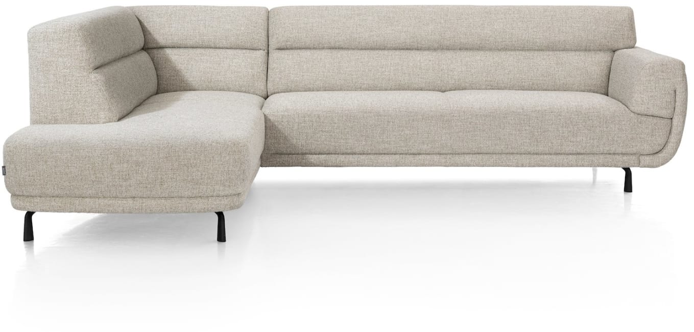 XOOON - Belem - Sofas - Ottomane links hoch - 2,5 Sitzer Armlehne rechts hoch
