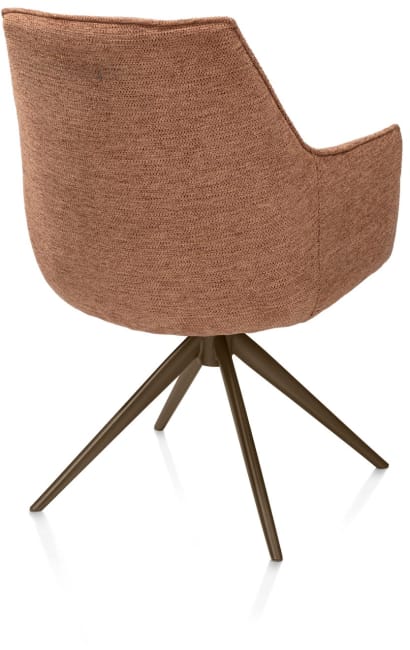 Henders & Hazel - Theo - chaise à accoudoirs - fixe - confort ressorts