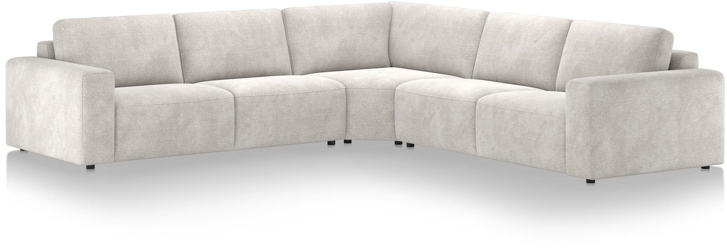 H&H - Venise - Canapés - 2,5 places accoudoir gauche - partie d&#39;angle - 2,5 places accoudoir droit