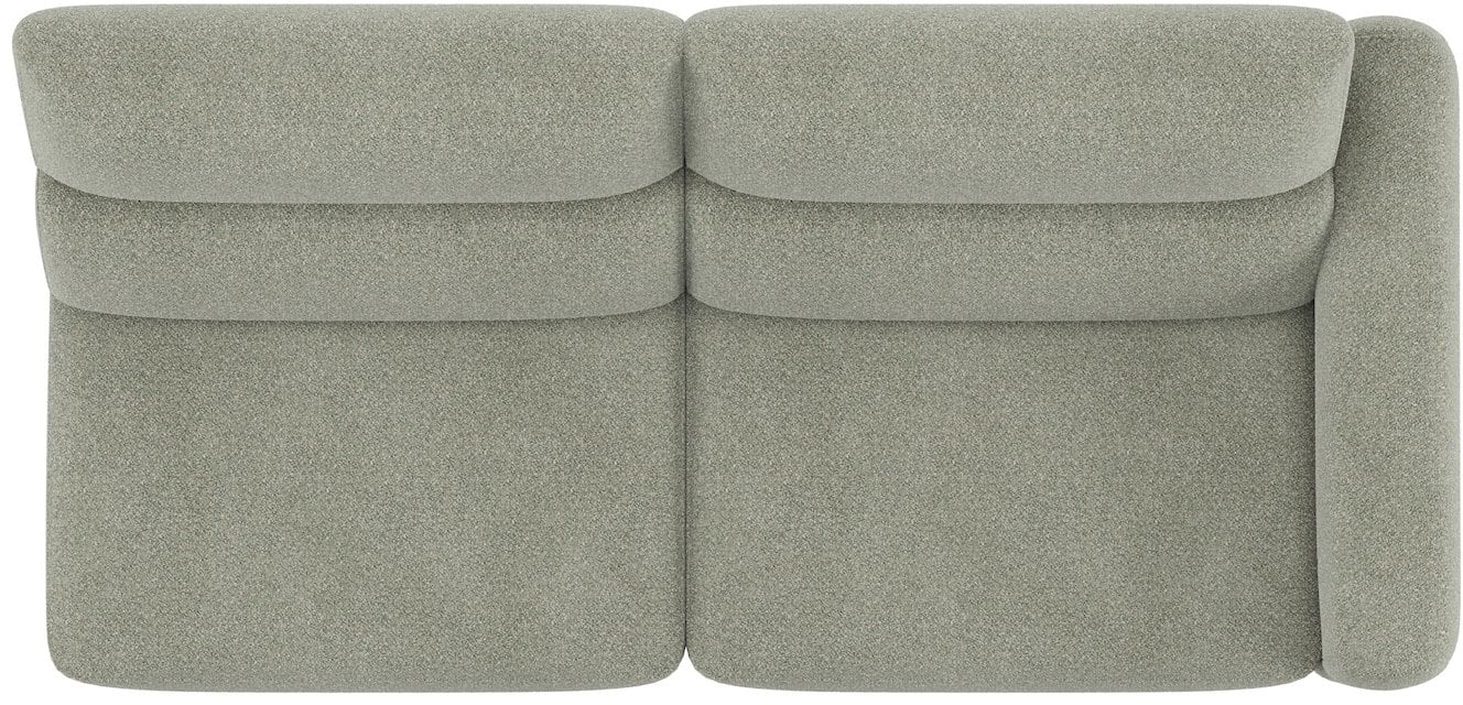 XOOON - Creazzo - Sofas - 3.5-Sitzer Armlehne rechts - fest