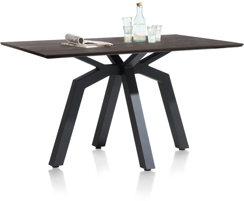 H&H - Vérone - Moderne - table de bar 160 x 100 cm (hauteur: 92 cm)