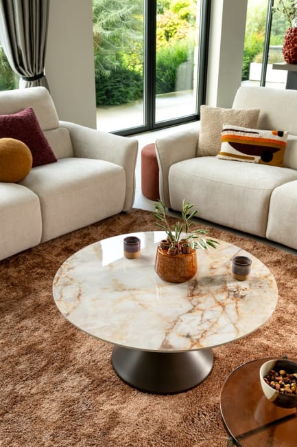 Avelli, Couchtisch rund 90 cm