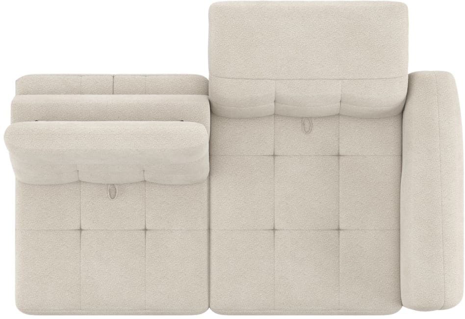 Henders and Hazel - Bologna - Banken - 3-zits - arm rechts - verstelbare rug - electrisch verstelbare voetsteun