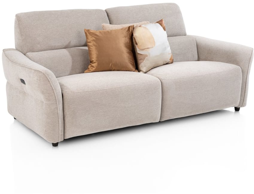 H&H - Maelys - Canapés - 3-places - réglable électrique - 2 x 2 moteurs