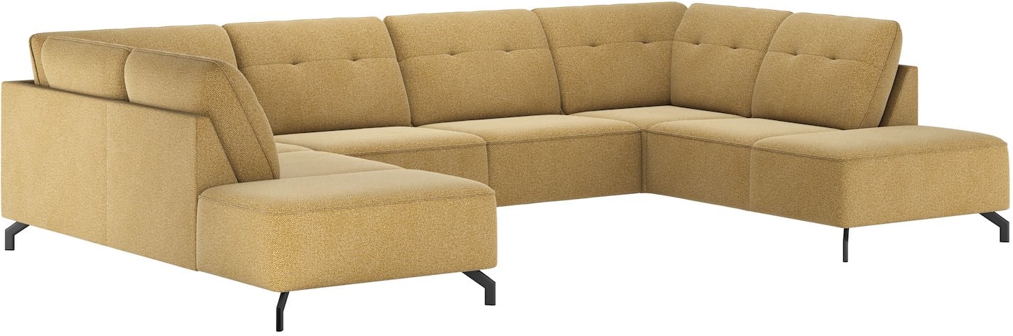 Happy@Home - Alicanzo - Banken - Ottomane links - 2,5 zits zonder armen - ottomane rechts