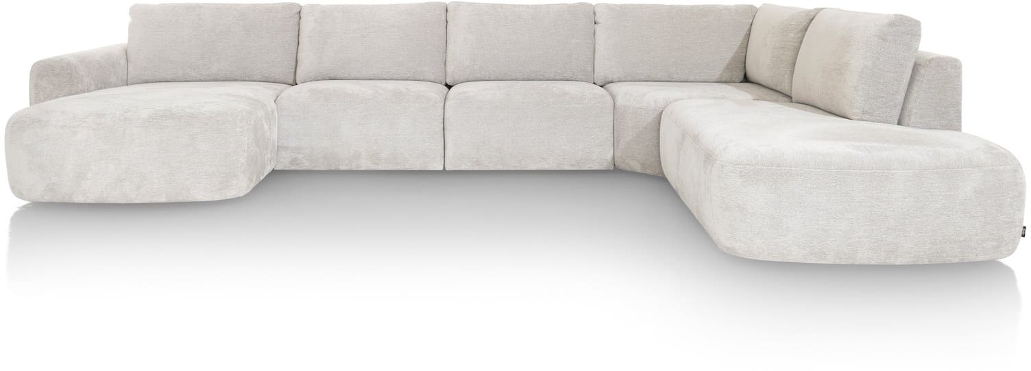 Henders and Hazel - Murcia - Salons - Longchair links - 2,5 zits zonder armen - hoek - ottomane klein rechts