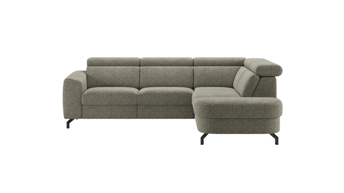 Henders & Hazel - Pertina - Sofas - 2,5 Sitzer Armlehne links - Ottomane gross rechts