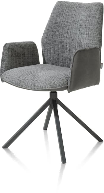 XOOON - Franky - Armlehnstuhl - drehbares Metallgestell