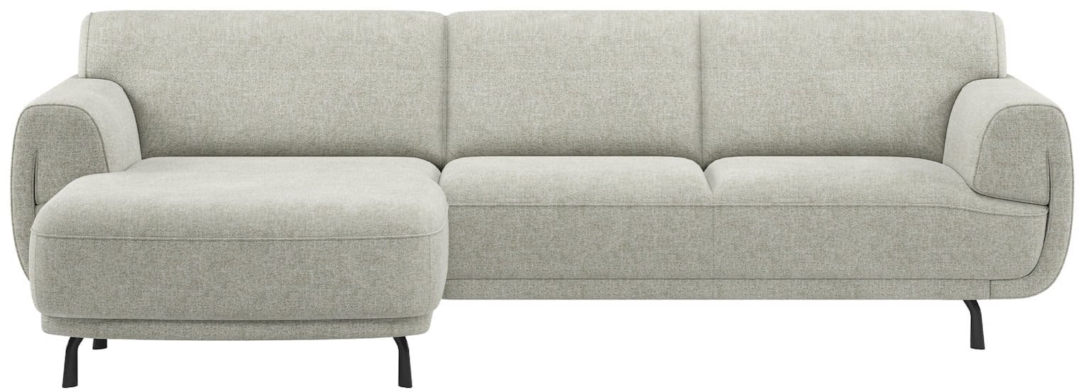 XOOON - Belem - Salons - Longchair links low - 2 zits arm rechts low