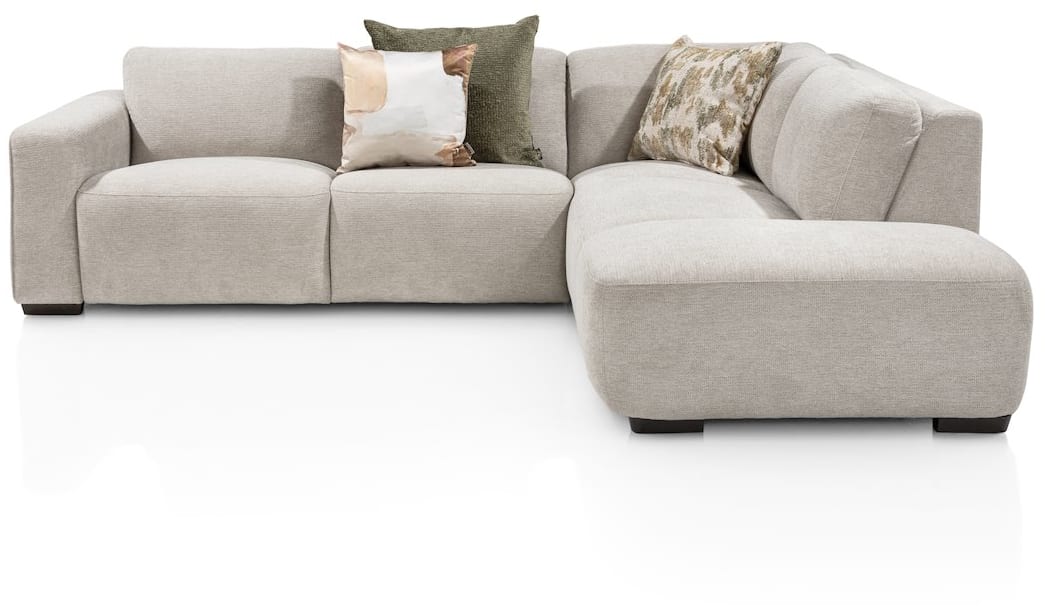 Happy@Home - Babette - Banken - 3 zits arm links electrisch + 1 hoofdsteun - ottomane big rechts