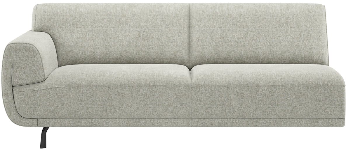 XOOON - Belem - Sofas - 3-Sitzer Armlehne links - niedrig