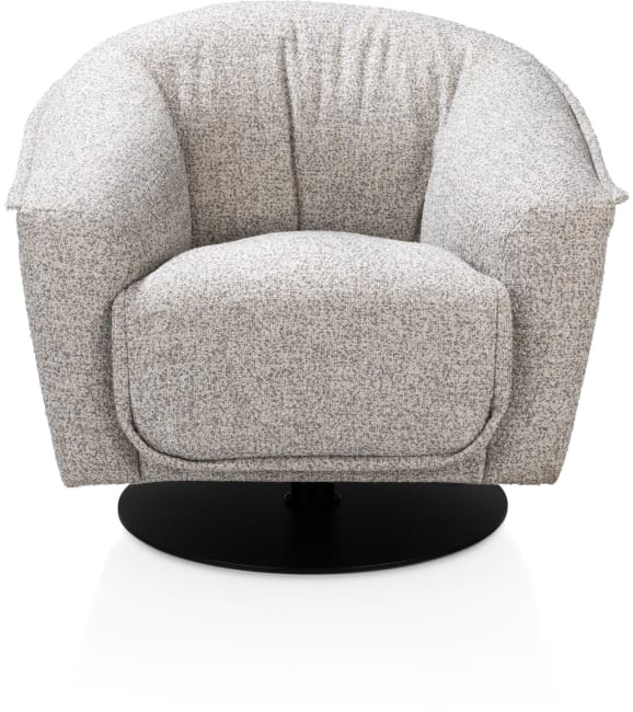H&H - Diane - Moderne - fauteuil avec pied pivotant