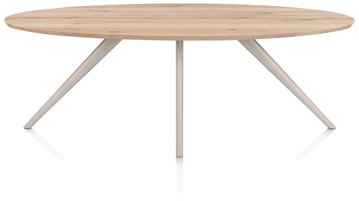 Arvada, Esstisch 220 x 110 cm, Ellipse, 4 Beine