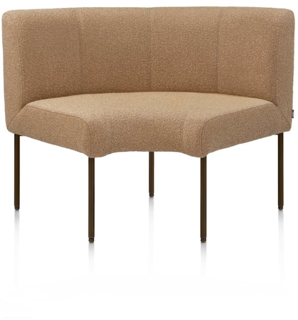 XOOON - Reverso - partie d'angle pour banc - confort ressorts - selected choices