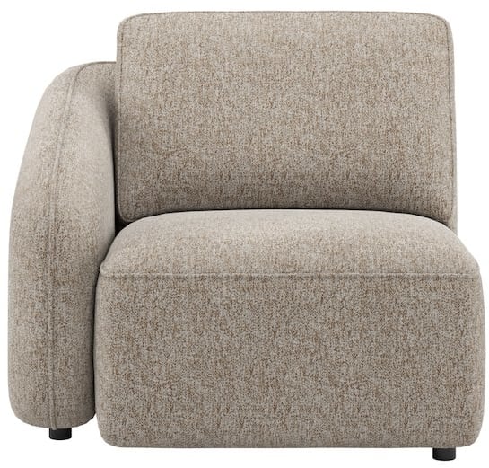 XOOON - Merano - Sofas - 1-Sitzer klein - Armlehne links